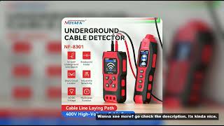 NOYAFA Underground Cable Locator NF-8301 Wire Tracker 480V High&Low Voltage Cable Tracker Detect Wal