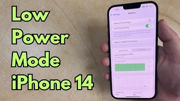 How to Enable Low Power Mode on iPhone 14