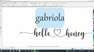 Corel Draw Tips & Tricks Interactive Open Type Fonts