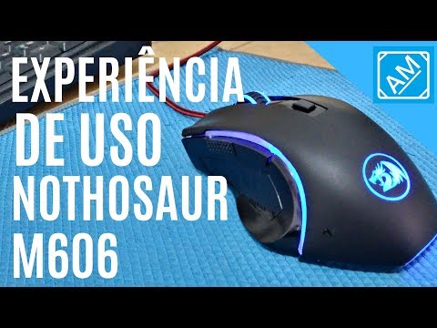 Review/Experiência de uso: Mouse Redragon Nothosaur m606