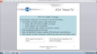 Health Decisions Webinar: ACA's Biggest Challenge - Help for Self-Funded Employers