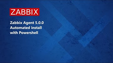 How to install Zabbix Agent 5.0.0 optional SSL ( Automated ) on Windows & Add to hosts