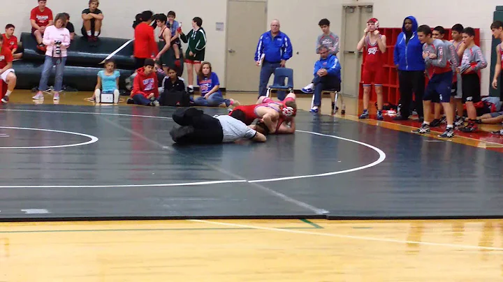 Parker Conkling pins Woodlands High School wrestle...