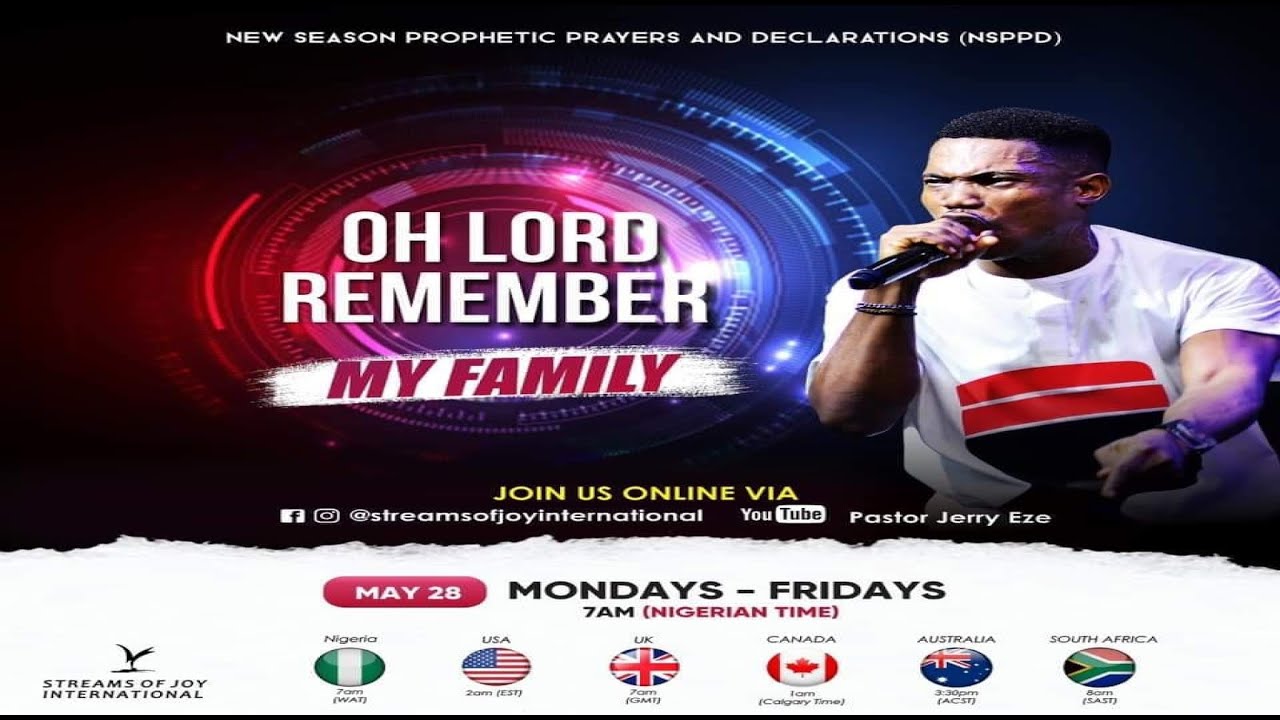 New Season Prophetic Prayers And Declaration Nsppd 28th May 2021 Youtube New Season Prophetic Prayers And Declaration Nsppd 28th May 2021 Youtube