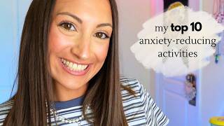 ASMR My Top 10 Anxiety-Reducing Activities 💙 screenshot 5