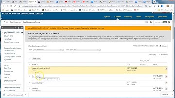 Using Date Management Tool in Blackboard
