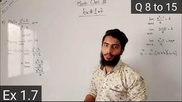 second year mathematics | chapter 1 | Ex 1.7 | Q 8 to 15 | in easier way  sindh board class 12