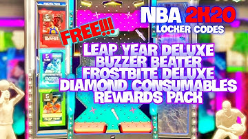 NBA Locker Codes 2K20 FREE Card Packs / Buzzer Beater / Leap Year Deluxe / NBA 2K20 Locker Codes