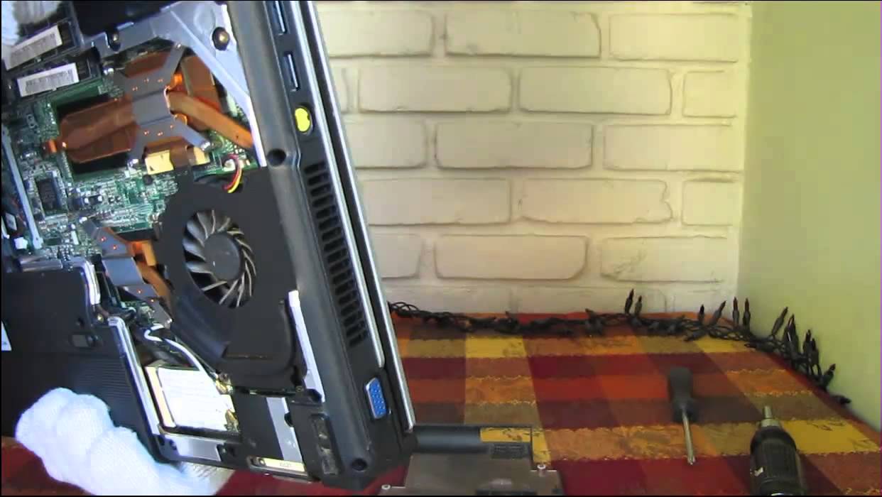 How to Clean Your Computer's Heat Vent Acer Aspire 5670 YouTube