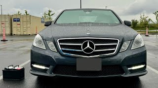 2013 MERCEDES BENZ E350 | easy battery H7 replacement | W212 All about carz | cars - LINK below