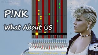 Kalimba tutorial:  P!NK - What About Us @KalimbaSongs