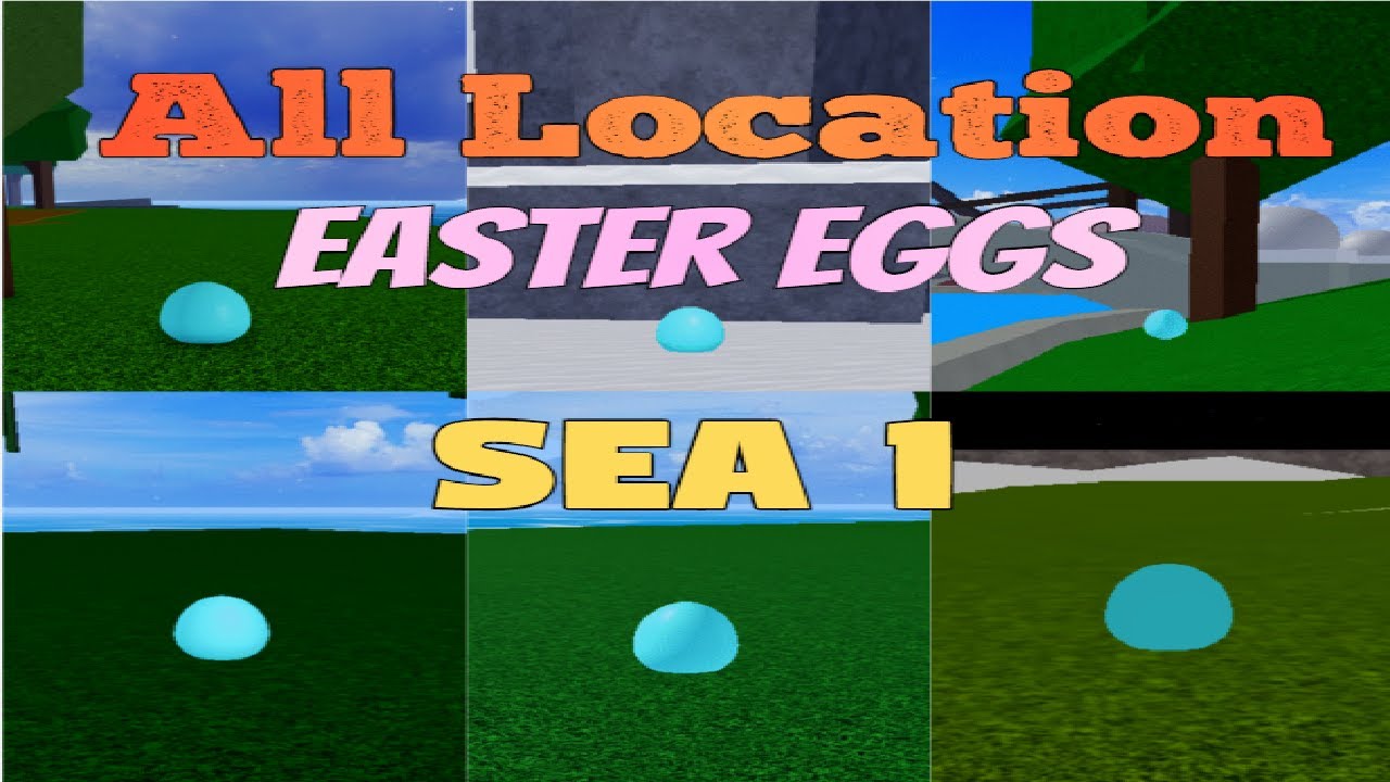 All egg spawn locations on First Sea / How to get free fruits now - Blox  fruits 