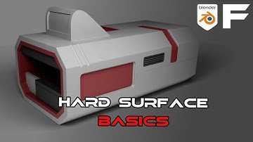 Hard Surface Modeling - SciFi Building With Fluent (Blender Addon)