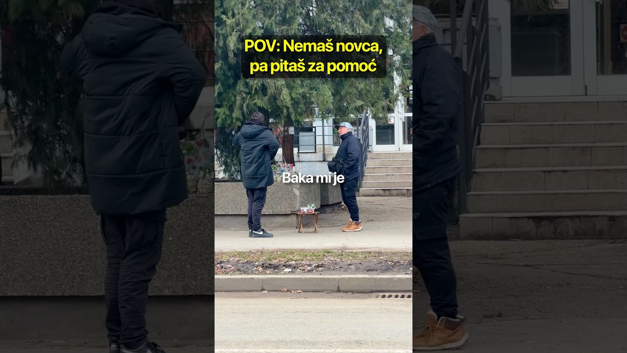 NISAM IMAO NOVCA, PA MI JE POMOGAO