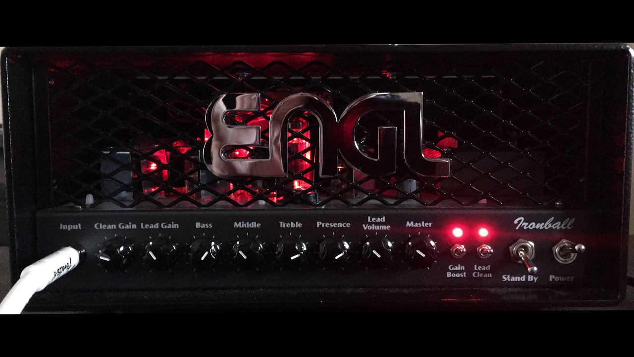 ENGL Ironball Thrash Riffs w/ Gain Boost