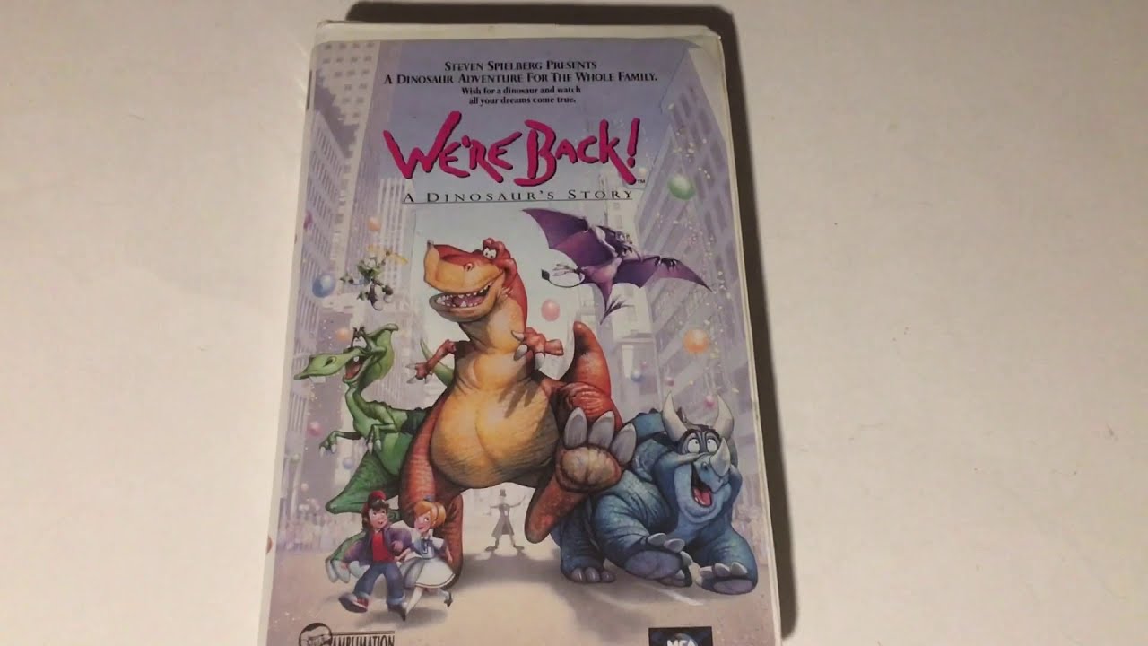We're Back! * A Dinosaur's Story * Animated Cartoon * VHS Movie