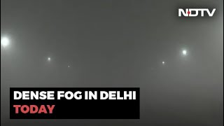 Delhi Witnesses Foggy Morning, AQI Improves To 'Moderate' Category