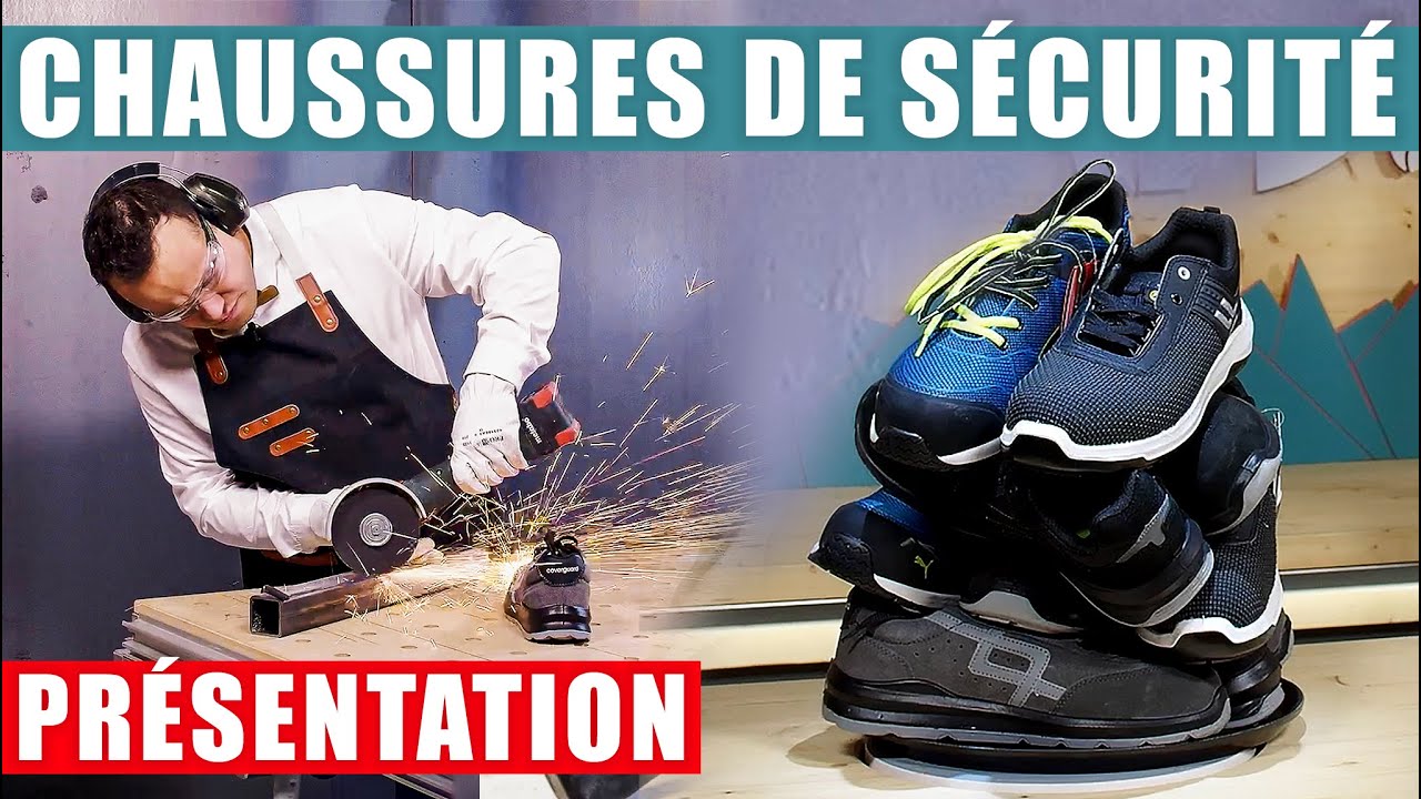 Comment bien choisir ses chaussures de sécurité ? - L'Atelier par