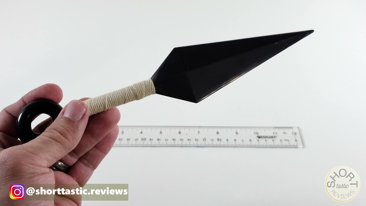 Kunai Toy Review - Cosplay Accessory or Headphone Stand?