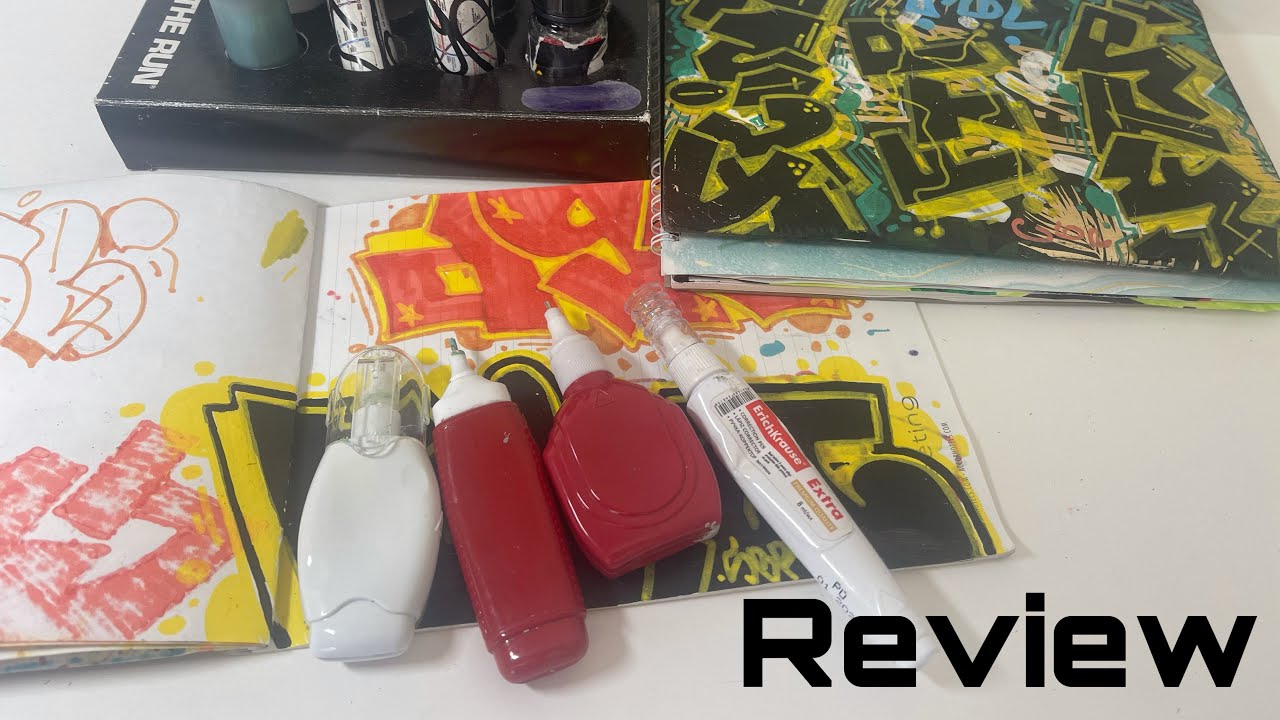 Теггинг корректором / замазка / Correction pen tags / tagging