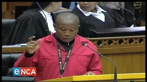 Malema slams Ramaphosa’s Sona
