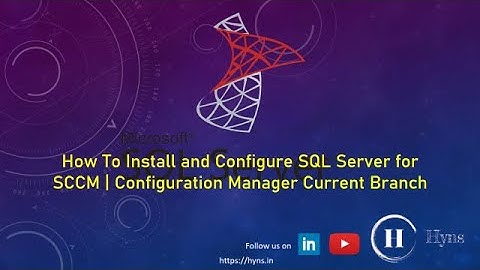How to Install and Configure SQL Server for SCCM -Part 4