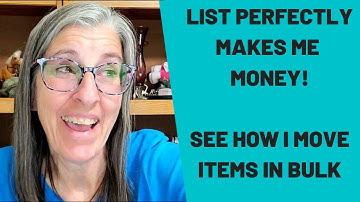 List Perfectly Cross Listing Software Makes Me Money! See How I Bulk Move Listings From Ebay
