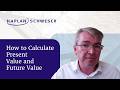 CFA Quantitative Methods: Calculating PV &amp; FV