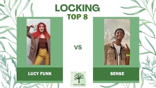 Lucy Funk Win Vs Sense Top 8 Locking Battle - Raiz En Tribu 2022
