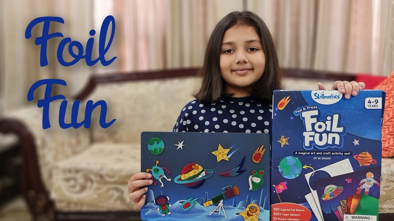 Foil Fun, Art And Craft, Craft For Kids, Unboxing Foil Fun