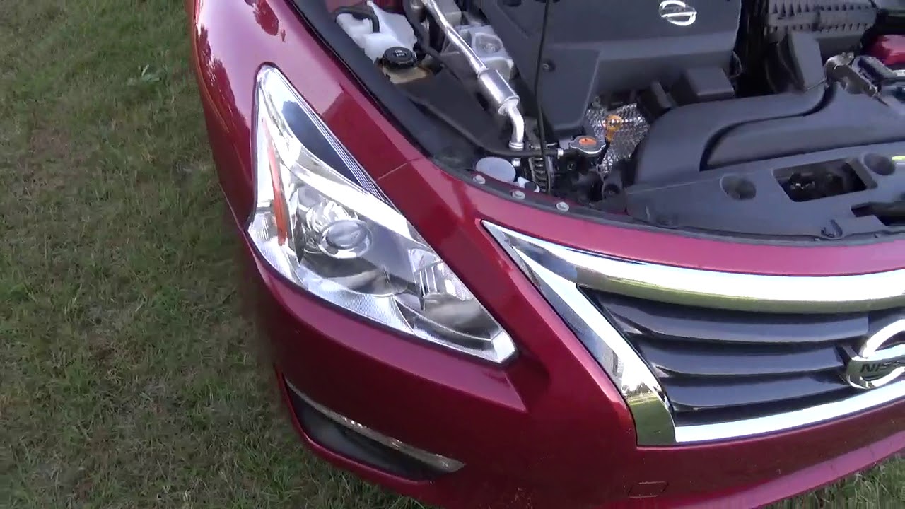 2014 Nissan Altima 2.5 S Headlight Aim