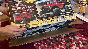 MST Jeep CFX-W UNBOXING RTR 313mm (BLUE)