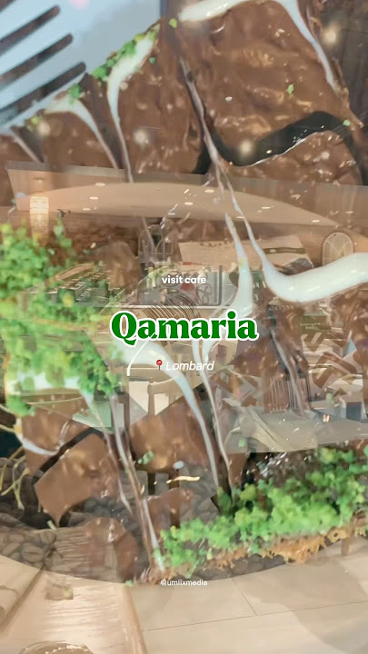 📍Qamaria in Lombard, IL -this cafe i actually did enjoy 😊 #tasteofchicago #chicagosuburbs #coffee