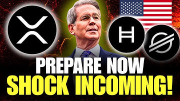 The U.S. Treasury Just Confirmed the Plan | XRP, XLM & HBAR Holders MUST Watch