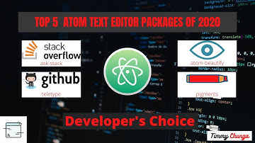 Top 5 Best Atom Text Editor Packages of 2020|  Developer