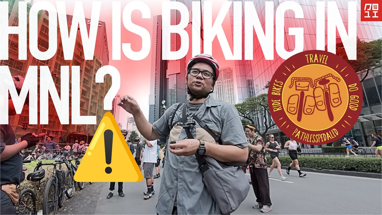 Biking in Manila is...? according Russ of Path Less Pedaled