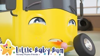 busters wobbly tooth song go buster nursery rhymes abcs and 123s little baby bum