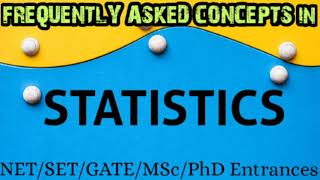 🔵STATISTICS | Mini Marathon🏆| ALL Types Of Important Questions | NET/SET/GATE/MSc/Phd ENTRANCES screenshot 3