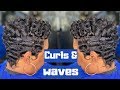 3D Waves, Curl Waves| How to curl short hair