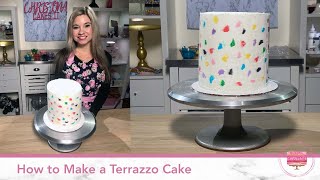 How to Make a Terrazzo Cake by Christina Cakes It 275 views 2 years ago 7 minutes, 47 seconds