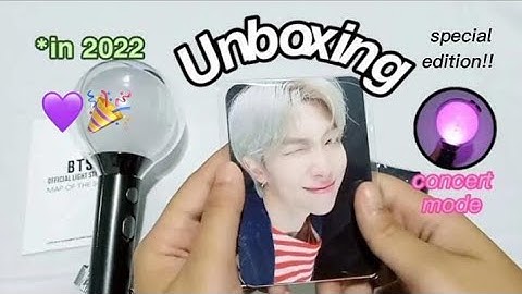 UNBOXING BTS ARMY BOMB!! 💜💜 *BTS LIGHTSTICK* |eng