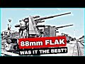 Why was the german 88mm flak the best gun throughout ww2