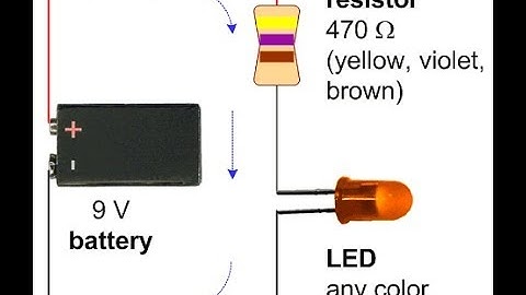 Resistance Calculation For LED