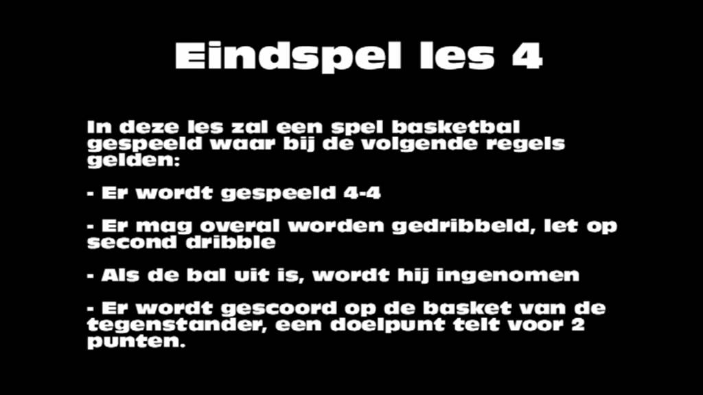 Betere Basketbal Les 4 samenspelen en vrijlopen - YouTube QW-53