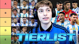 Thumbnail for LOS MEJORES JUGADORES DE ARGENTINA EN LA COPA AMERICA 2024 - TIERLIST