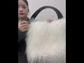 HT1221 MONGOLIAN LAMB BAG #fashion #winterjacket #minkcoat