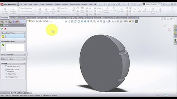 Video tutorial on modeling Tennis Ball in SolidWorks