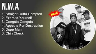 N.W.A Greatest Hits - Straight Outta Compton,Express Yourself, GangstaGangsta,AppetiteForDestruction