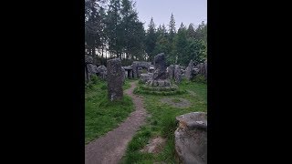 Druids Temple Explore and Ghost Hunting (Crazy EVP caught)