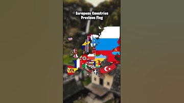 European countries previous flag #mapping #europe #geography #flag #map #fyp #shorts #viral